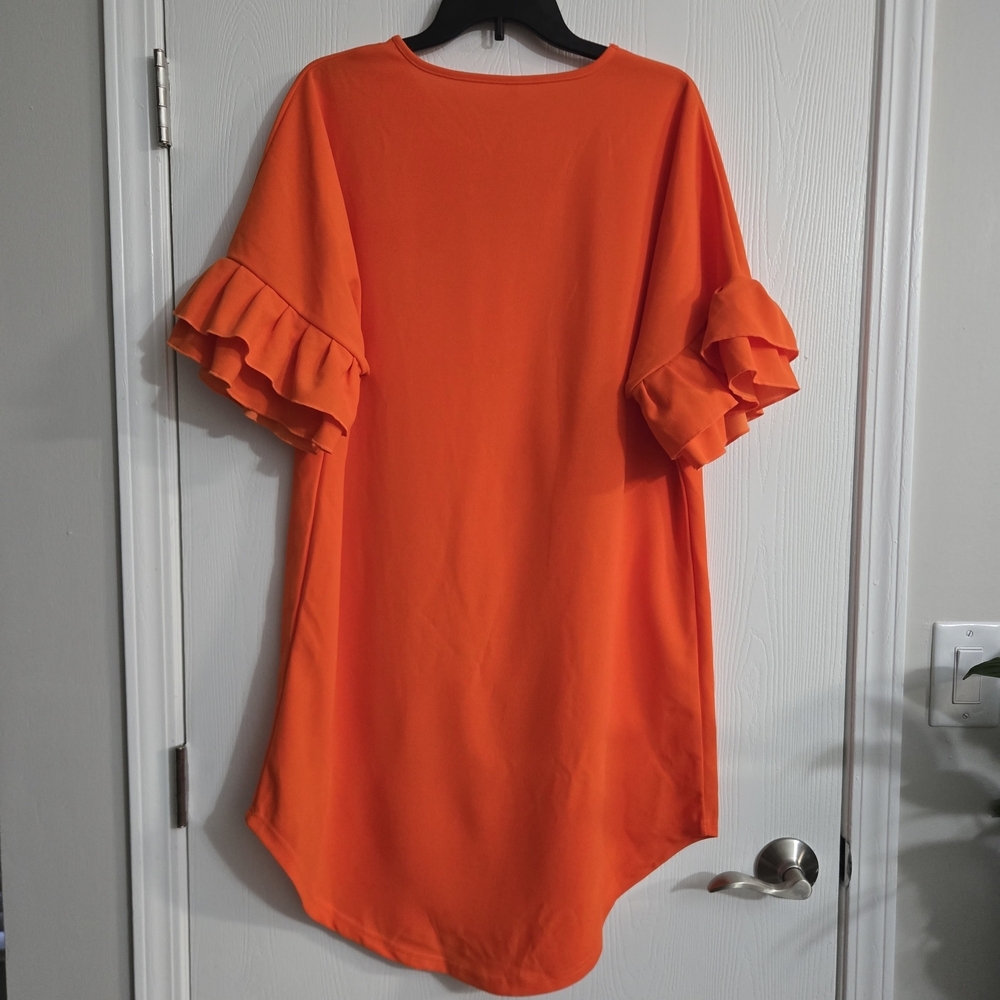 EKaliy Vibrant Orange Top - Picture 2 of 10